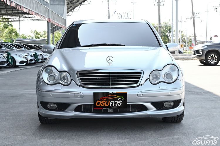 Mercedes-Benz C-Class 2004 C200 Kompressor Sedan เบนซิน ไม่ติดแก๊ส เกียร์อัตโนมัติ บรอนซ์เงิน รูปที่ 2