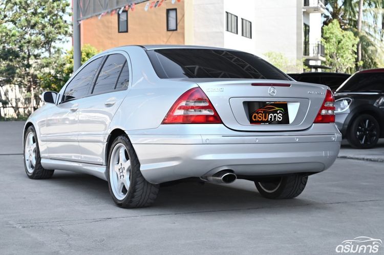 Mercedes-Benz C-Class 2004 C200 Kompressor Sedan เบนซิน ไม่ติดแก๊ส เกียร์อัตโนมัติ บรอนซ์เงิน รูปที่ 3