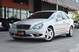 ขายรถมือสอง Mercedes-Benz C200 Kompressor W203 ปี 2004 รุ่นพิเศษ AMG Dynamic แท้จากศูนย์สภาพสะสม (ACC0)