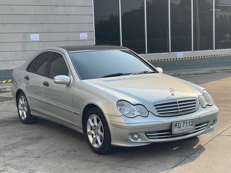 Mercedes-Benz C-Class 2005 C180 Kompressor Sedan เบนซิน ไม่ติดแก๊ส เกียร์อัตโนมัติ บรอนซ์เงิน รูปที่ 2