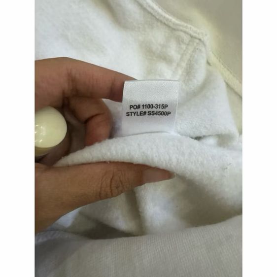 ส่งต่อ hoodie Anti Social Social club รุ่น block me สีขาว size L ของแท้ รูปที่ 5