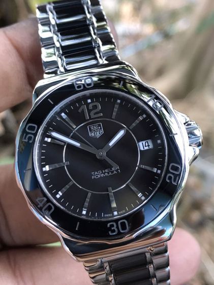 Tag Heuer F1 Quartz  Black Ceramic WAH1210 (Boy Size)🇨🇭🇨🇭 รูปที่ 7