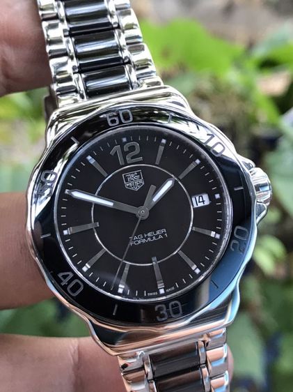 Tag Heuer F1 Quartz  Black Ceramic WAH1210 (Boy Size)🇨🇭🇨🇭 รูปที่ 2