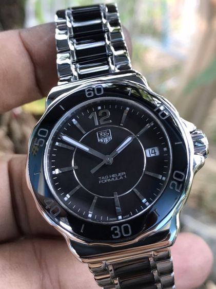 Tag Heuer F1 Quartz  Black Ceramic WAH1210 (Boy Size)🇨🇭🇨🇭 รูปที่ 6