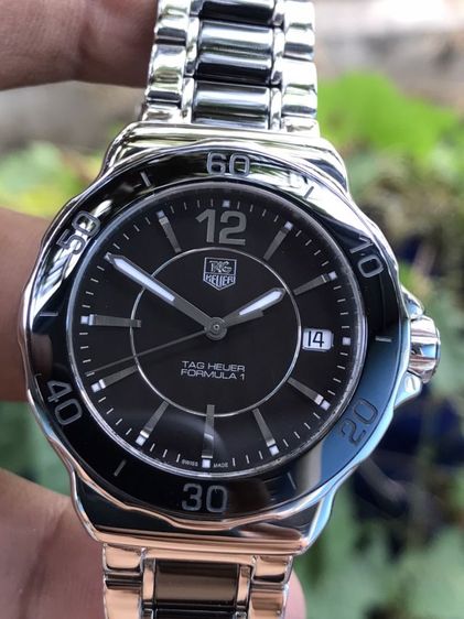 Tag Heuer F1 Quartz  Black Ceramic WAH1210 (Boy Size)🇨🇭🇨🇭 รูปที่ 4