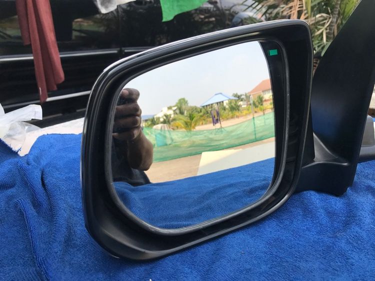 กระจกมองข้าง  เก่าแท้ รูปที่ 7