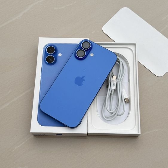 iPhone 16 256g สีฟ้า สภาพสวยมาก