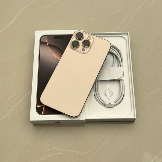 iPhone 16 Pro Max 512g สีทะเลทราย สภาพสวยมาก