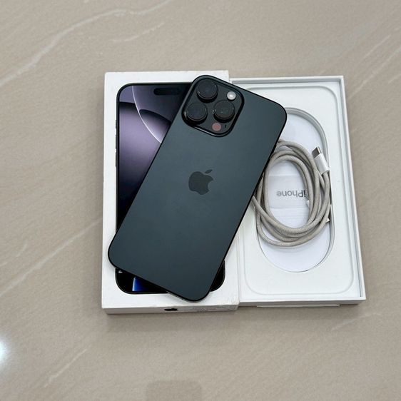 iPhone 16 Pro Max 256g สีดำ สภาพสวยมาก