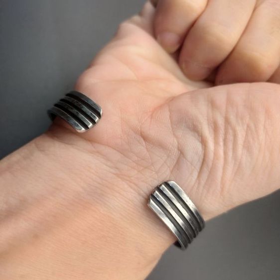 กำใบเงิน แท้ 925 น้ำหนัก 23.5กรัม รูปที่ 4