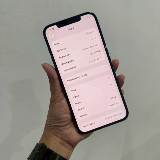 iPhone 12 Pro Max 128g สีดำ สภาพสวยมาก รูปที่ 3