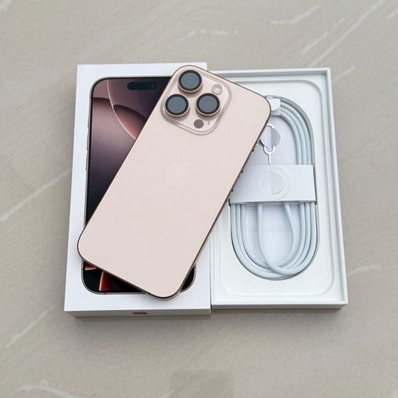 128 GB iPhone 16 Pro 128g สีทะเลทราย สภาพสวยมาก