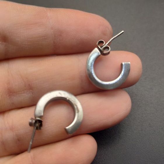 ต่างหูเงินแท้ 925 งานบ้านเรา รูปที่ 5