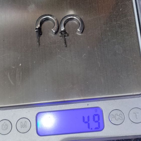 ต่างหูเงินแท้ 925 งานบ้านเรา รูปที่ 3