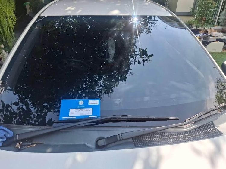 Toyota Vios 2015 1.5 E Sedan เบนซิน ไม่ติดแก๊ส เกียร์อัตโนมัติ ขาว รูปที่ 4