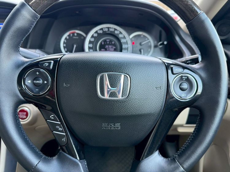 Honda Accord 2014 2.0 EL Sedan เบนซิน ไม่ติดแก๊ส เกียร์อัตโนมัติ ดำ รูปที่ 3