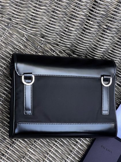 PRADA ReNylon Leather Shoulder Bag รูปที่ 7