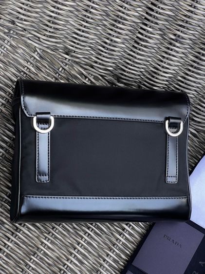 PRADA ReNylon Leather Shoulder Bag รูปที่ 6