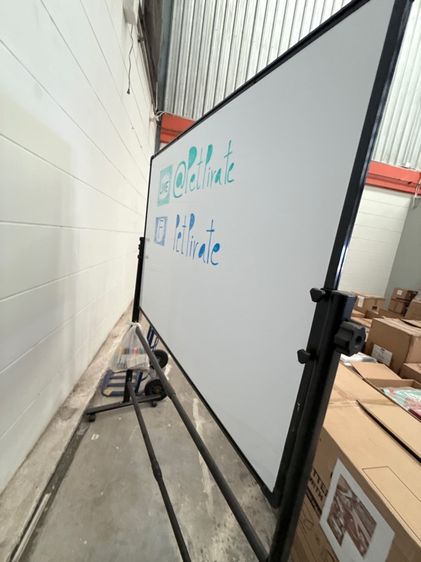 กระดาน whiteboard แบบแม่เหล็ก มีล้อ  รูปที่ 2