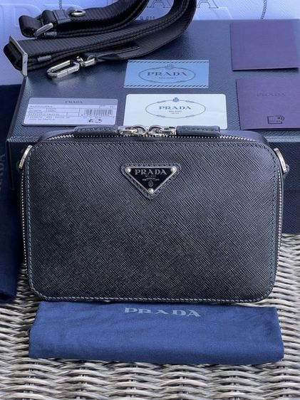 Prada Brique Saffiano Leather Bag รูปที่ 4