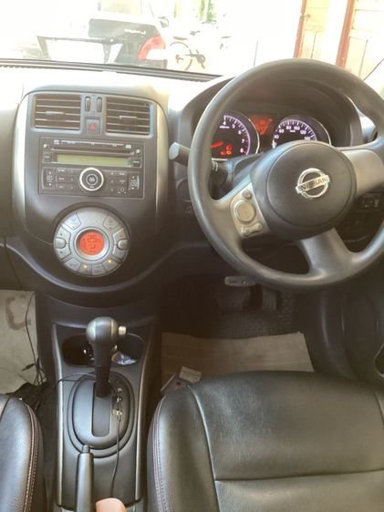 Nissan Almera 2014 1.2 V Sedan เบนซิน ไม่ติดแก๊ส เกียร์อัตโนมัติ เทา รูปที่ 4
