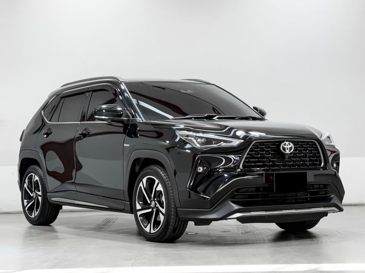 Toyota Yaris Cross 2025 1.5 HEV Premium Luxury Utility-car ไฮบริด เกียร์อัตโนมัติ ดำ รูปที่ 3