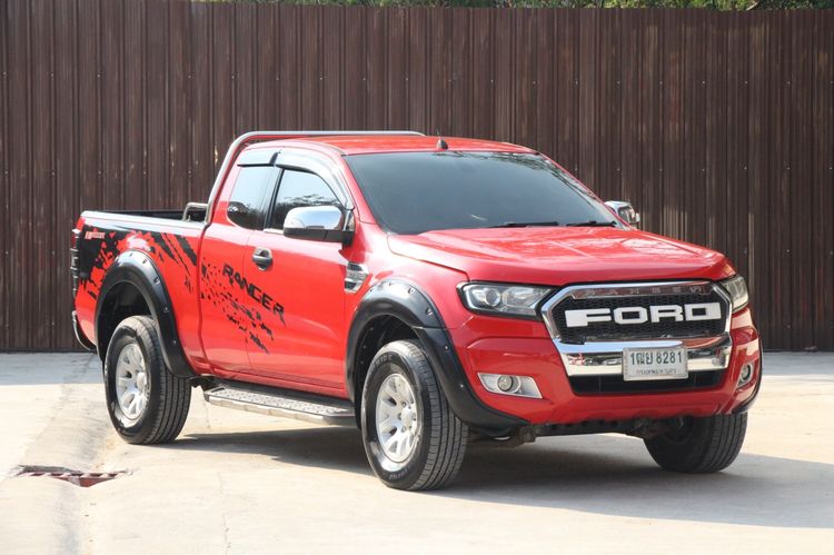 Ford Ranger 2016 2.2 Hi-Rider XLT Pickup ดีเซล ไม่ติดแก๊ส เกียร์อัตโนมัติ แดง รูปที่ 3