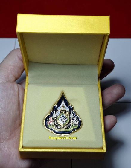 เข็มที่sะลึกตsาสัญลักษณ์ เข็มกลัดที่sะลึก พsะsาชพิธีบsมsาชาภิเษก ร.10 พุทธศักราช 2562 รูปที่ 4