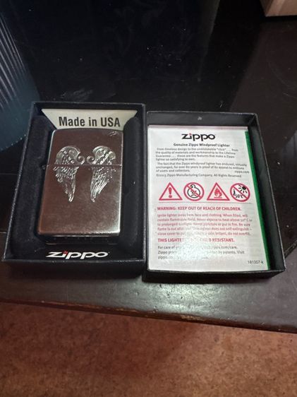 zippo angle wing