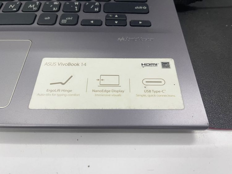Asus Vivobook 14 x412D ryzen 5 Ram 8 เครื่องบาง แบตนาน ราคาถูกใจ รูปที่ 4