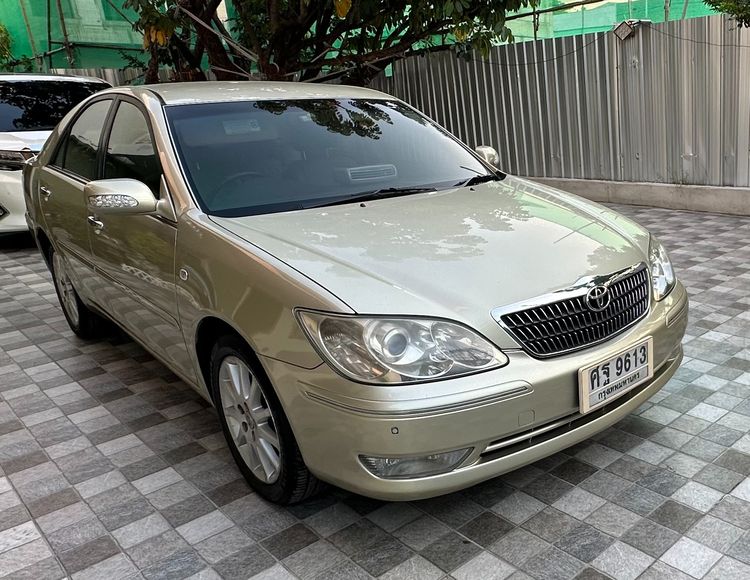Toyota Camry 2005 2.4 Q Sedan เบนซิน เกียร์อัตโนมัติ บรอนซ์ทอง รูปที่ 2