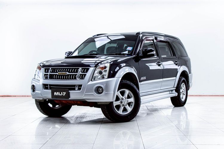 Isuzu MU-7 2008 3.0 Primo Utility-car ดีเซล ไม่ติดแก๊ส เกียร์ธรรมดา ดำ รูปที่ 4