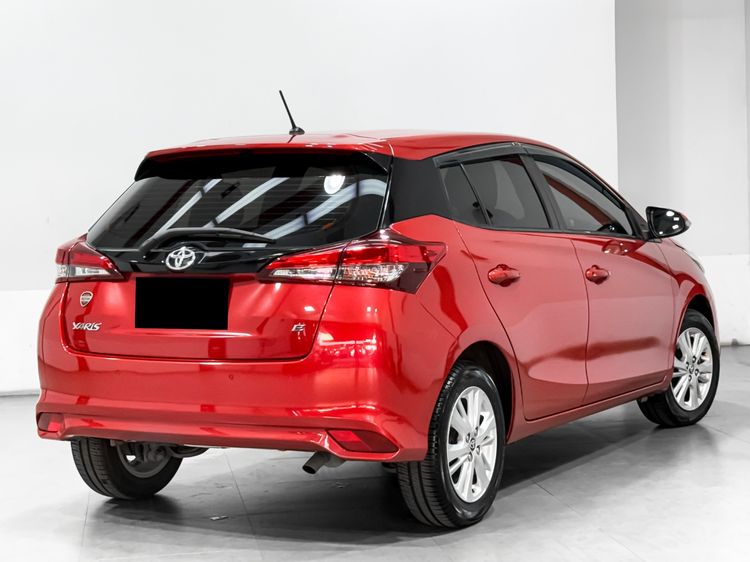 Toyota Yaris 2019 1.2 E Sedan เบนซิน เกียร์อัตโนมัติ แดง รูปที่ 4