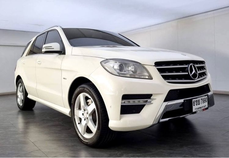 Mercedes-Benz ML-Class 2012 ML250 CDI AMG Utility-car ดีเซล เกียร์อัตโนมัติ ขาว รูปที่ 2