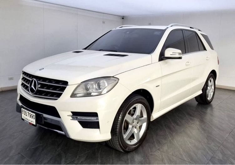 Mercedes-Benz ML-Class 2012 ML250 CDI AMG Utility-car ดีเซล เกียร์อัตโนมัติ ขาว รูปที่ 3