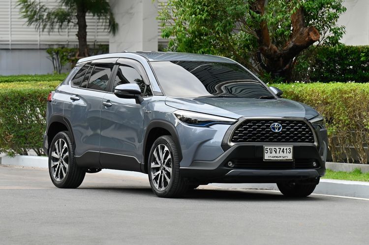 Toyota Corolla Cross 2024 1.8 Hybrid Premium Utility-car ไฮบริด ไม่ติดแก๊ส เกียร์อัตโนมัติ เทา รูปที่ 2