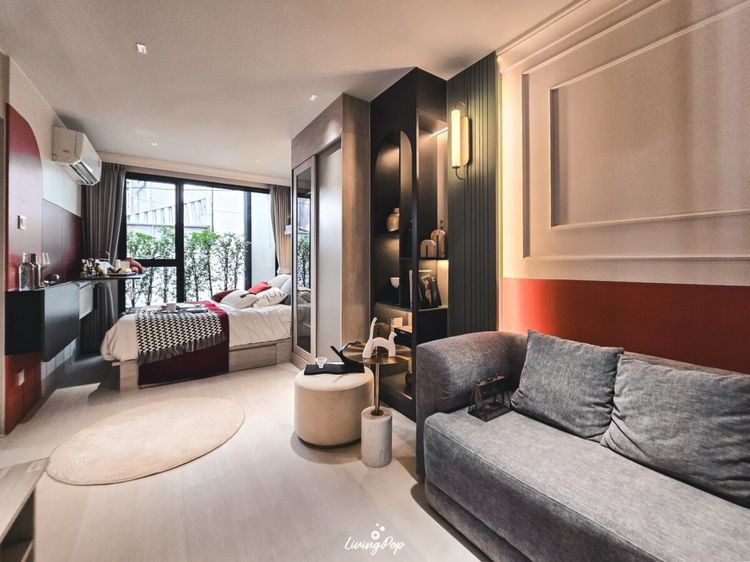 ตกแต่งครบ CM04383 ขายดาวน์ มิวส์ คอนโด สะพานใหม่ MUSE CONDO SAPHANMAI ถนนพหลโยธิน รูปที่ 4