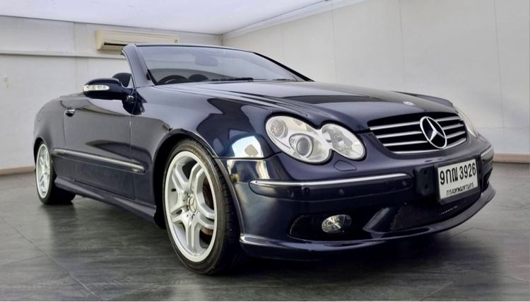 Mercedes-Benz CLK-Class 2004 CLK200 Kompressor Sedan เบนซิน เกียร์อัตโนมัติ น้ำเงิน รูปที่ 2