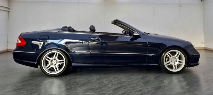 Mercedes-Benz CLK-Class 2004 CLK200 Kompressor Sedan เบนซิน เกียร์อัตโนมัติ น้ำเงิน รูปที่ 4