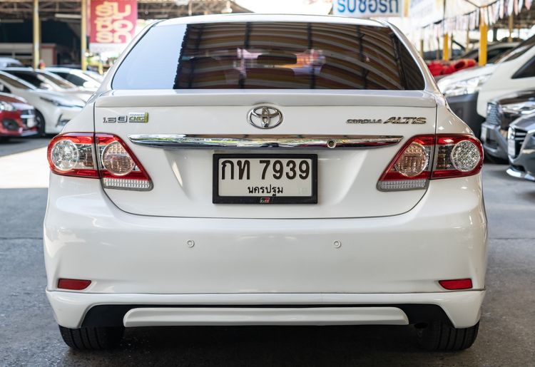 Toyota Altis 2011 1.6 E CNG Sedan เบนซิน NGV เกียร์อัตโนมัติ ขาว รูปที่ 4