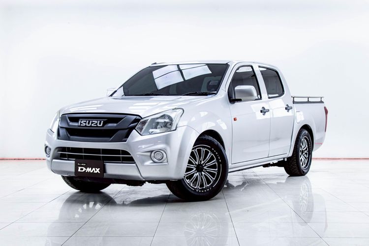 Isuzu D-MAX 2017 1.9 S Pickup ดีเซล ไม่ติดแก๊ส เกียร์ธรรมดา เทา