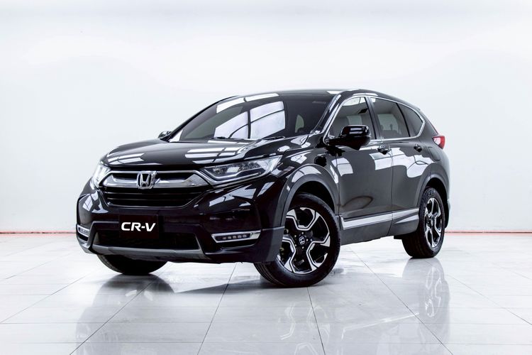 Honda CR-V 2017 1.6 DT EL 4WD Utility-car เบนซิน ไม่ติดแก๊ส เกียร์อัตโนมัติ เขียว รูปที่ 4