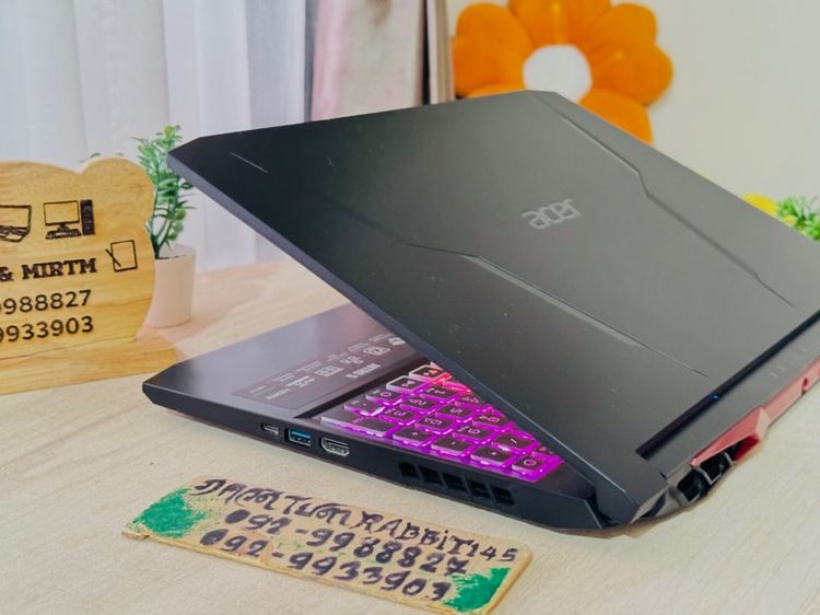 Acer Nitro Gaming Ryzen5 Series5 การ์ดจอแยก Nvidia GTX1650 ,Ram 8G , M.2 Pcle 512G จอ15.6" 144Hz คีย์บอร์ดไฟ RGB  รูปที่ 9