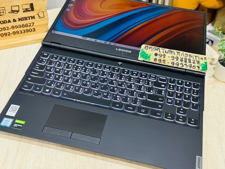 Legion Gaming Core i7 Gen 9 การ์ดจอแยก Nvidia GTX1650 ,Ram 8G , M.2 Pcle 256G  HDD 1TB จอ15.6" Full HD คีย์บอร์ดมีไฟ สตรีมเกม ตัดต่อวีดีโอ   รูปที่ 11