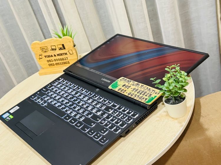 Legion Gaming Core i7 Gen 9 การ์ดจอแยก Nvidia GTX1650 ,Ram 8G , M.2 Pcle 256G  HDD 1TB จอ15.6" Full HD คีย์บอร์ดมีไฟ สตรีมเกม ตัดต่อวีดีโอ   รูปที่ 3
