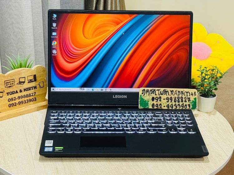 Legion Gaming Core i7 Gen 9 การ์ดจอแยก Nvidia GTX1650 ,Ram 8G , M.2 Pcle 256G  HDD 1TB จอ15.6" Full HD คีย์บอร์ดมีไฟ สตรีมเกม ตัดต่อวีดีโอ  