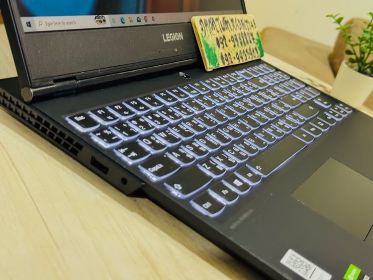 Legion Gaming Core i7 Gen 9 การ์ดจอแยก Nvidia GTX1650 ,Ram 8G , M.2 Pcle 256G  HDD 1TB จอ15.6" Full HD คีย์บอร์ดมีไฟ สตรีมเกม ตัดต่อวีดีโอ   รูปที่ 5