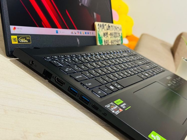 Acer Nitro5 Gaming Ryzen5 Series7 การ์ดจอแยก Nvidia RTX2050 ,Ram 16G , M.2 Pcle 512G จอ15.6" Full HD 165Hz  ประกันศูนย์ Onsite2027  รูปที่ 8
