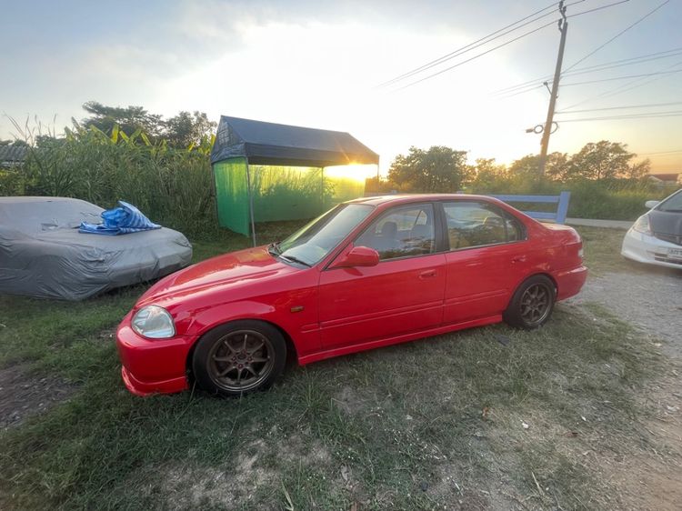 Honda Civic 1996 1.6 Type R Sedan เบนซิน ไม่ติดแก๊ส เกียร์ธรรมดา แดง รูปที่ 2