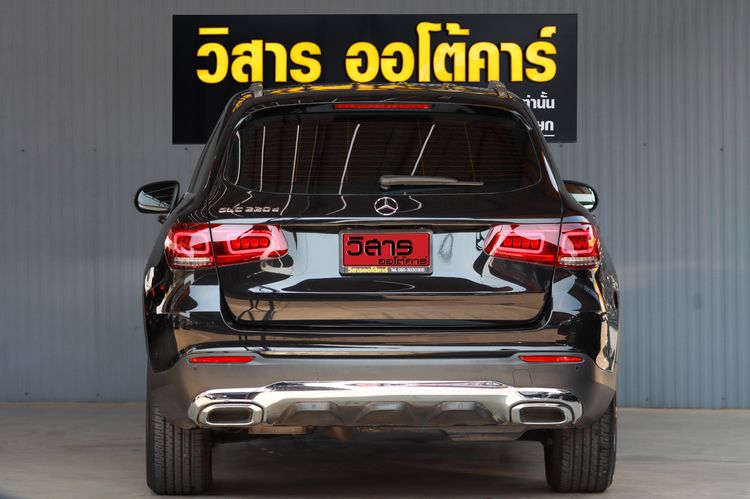 Mercedes-Benz GLC-Class 2020 GLC220d Utility-car ดีเซล ไม่ติดแก๊ส เกียร์อัตโนมัติ ดำ รูปที่ 3